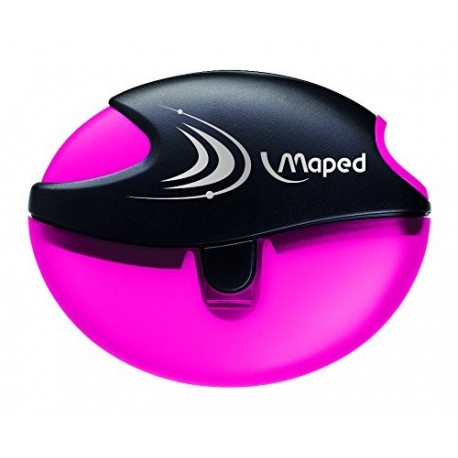 Maped Galactic Manual pencil sharpener Azul, Rosa, Amarillo - Sacapuntas Manual pencil sharpener, Azul, Rosa, Amarillo, HIPS