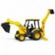 Bruder-02427 Excavadora de Juguete, Color Negro, Amarillo 2427 