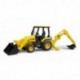 Bruder-02427 Excavadora de Juguete, Color Negro, Amarillo 2427 