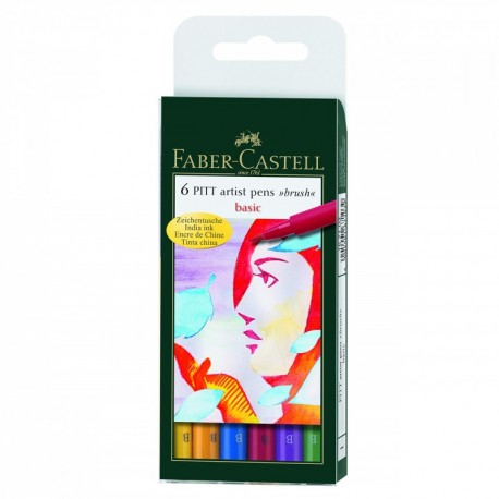 Faber-Castell PITT - Rotuladores artísticos, multicolor