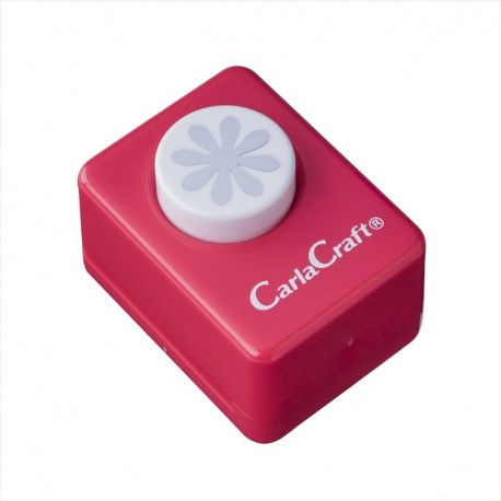Carl Craft tamaño pequeño Craft – Perforadora de papel, diseño de flores CP-1 Daisy 