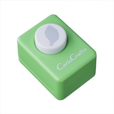 Carl Craft tamaño pequeño Craft – Perforadora de papel, diseño de hoja CP-1 Leaf 