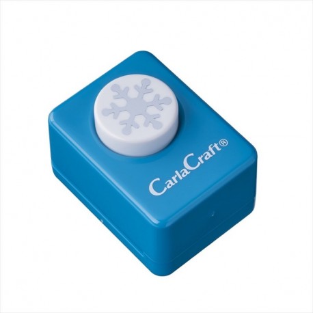 Carl Craft tamaño pequeño Craft – Perforadora de papel, nieve CP-1 N nieve C 