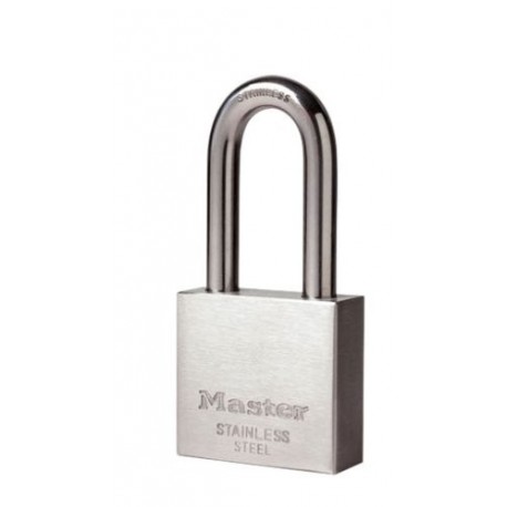 Master Lock 2340EURDLH Candado de Acero Inoxidable, Plateado, 40 mm