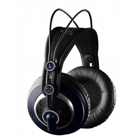 AKG K240 MKII - Auriculares de diadema semi-abiertos, color negro