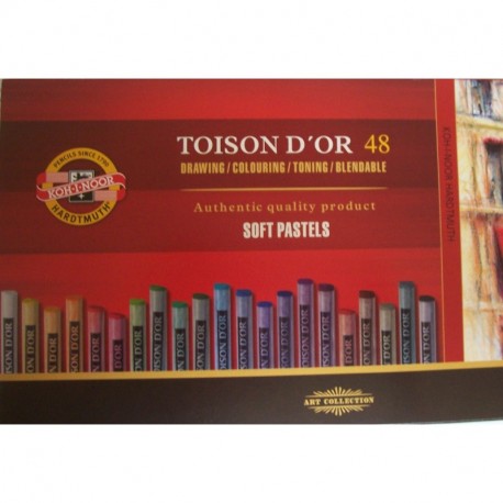 Toison DOr Koh-i-Noor - Pasteles blandos 48 unidades 