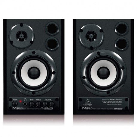 Microlab B-73P/N Pareja altavoces hi-fi pasivos color negro 40w - Delytel