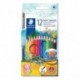 STAEDTLER Noris Club - Estuche con 12 lápices, multicolor 144 01NC12 