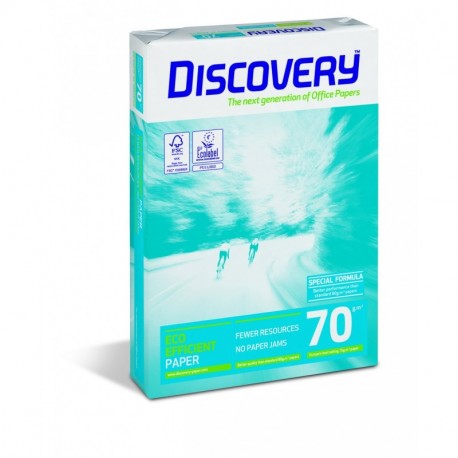 Discovery 367060 - Pack de 500 hojas, A4, 70 gr