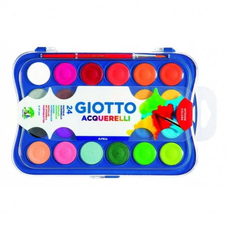 Giotto - Acuarelas, colores surtidos 3320 24 