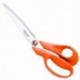 Fiskars Classic Tijeras de Sastre, Metal y Plástico, Naranja, 27x9.4x2.1 cm