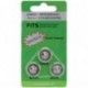 MAKINS CLAY Makins USA Professional ClayCore - Adaptador extrusor, 3 unidades por paquete, Gris, 1mm/2mm/3mm