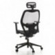 HJH Office AIR-PORT Silla de oficina Negro 48.0x59.0x117.0 cm