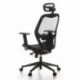 HJH Office AIR-PORT Silla de oficina Negro 48.0x59.0x117.0 cm