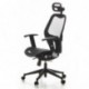 HJH Office AIR-PORT Silla de oficina Negro 48.0x59.0x117.0 cm