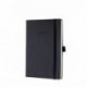 Sigel CO121 Conceptum Libreta / Cuaderno, tapa dura, 14.8 x 21.3 cm, cuadriculado, negro