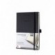Sigel CO121 Conceptum Libreta / Cuaderno, tapa dura, 14.8 x 21.3 cm, cuadriculado, negro