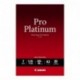 Canon PT-101 Pro Platinum - Papel Fotográfico A3, 20 Hojas, 297 x 420 mm. 300 g/m² , Brillante