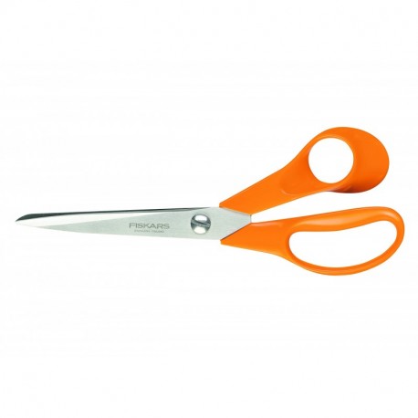 Fiskars 859853 - Tijeras multi usos, para diestros, 21 cm