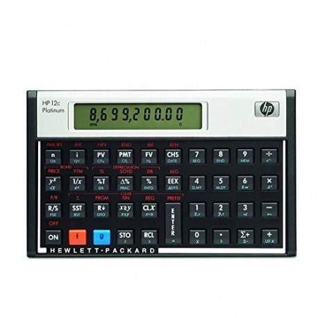 HP-12C Platinum Calculadora financiera Hewlett Packard