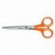 Fiskars 859859 - Tijeras de papel, diestros y zurdos, 17 cm