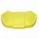 Rubbermaid 12902-244-71 - Tapa para cubo de basura móvil, amarillo