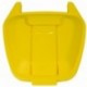 Rubbermaid 12902-244-71 - Tapa para cubo de basura móvil, amarillo