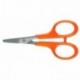 Fiskars 859806 - Tijeras para manicura y cuidado de niños, punta roma, 10 cm