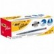 Bic 1721 velleda - Marcadores punta cónica trazo 1.0 mm, color rojo 24 unidades 