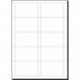 Sigel DP830 150 Tarjetas de visita precortadas, 85 x 55 mm, 185 g / m², blanco