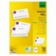 Sigel DP830 150 Tarjetas de visita precortadas, 85 x 55 mm, 185 g / m², blanco