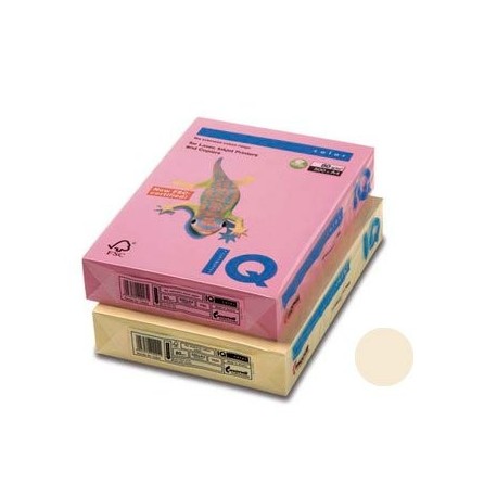 IQ SA24A480 - Pack de 500 hojas, 80 g, A4, color salmón