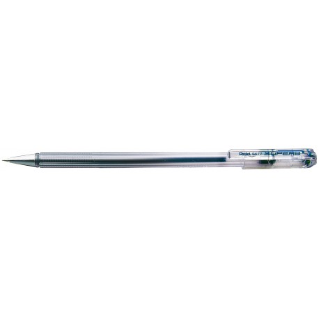 Pentel Superb BK77-C - Pack de 12 Bolígrafos con tinta a base de aceite y punta de 0,7 mm , color azul