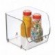 InterDesign Linus cajoneras de plástico pequeñas| Organizador armarios para alimentos o utensilios de cocina | Apilables y co