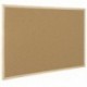 Q-Connect KF03567 - Tablero de corcho con marco de madera 600 x 900 mm 