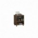 Maja 40254037 - Mueble con ruedas 45,6 x 59,1 x 36 cm , color madera/negro