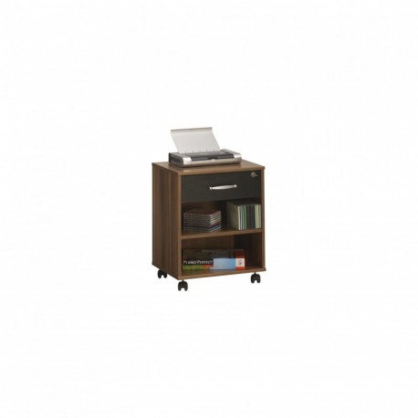 Maja 40254037 - Mueble con ruedas 45,6 x 59,1 x 36 cm , color madera/negro