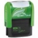 Colop Printer 20 Green Line - Sello de texto personalizable con tinta integrada 4 líneas, 37 x 13 mm 