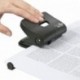 Rapesco 820-P - Perforadora de 2 agujeros, 22 hojas de capacidad, color negro