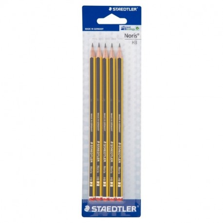 Staedtler Noris - Lápiz HB, 5 unidades 