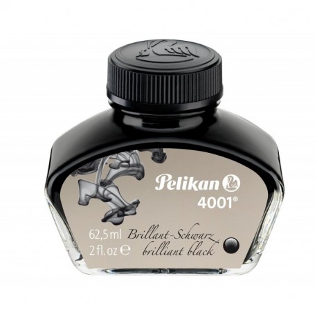 Pelikan 329144 - Tinta, 62.5 ml, color negro