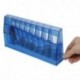HMF - Clasificador de monedas 240 x 50 x 120 mm, con organizador de monedas horizontal , color azul