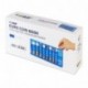 HMF - Clasificador de monedas 240 x 50 x 120 mm, con organizador de monedas horizontal , color azul