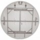 Bolero CC506 - Mesa redonda plegable al centro, 152 cm
