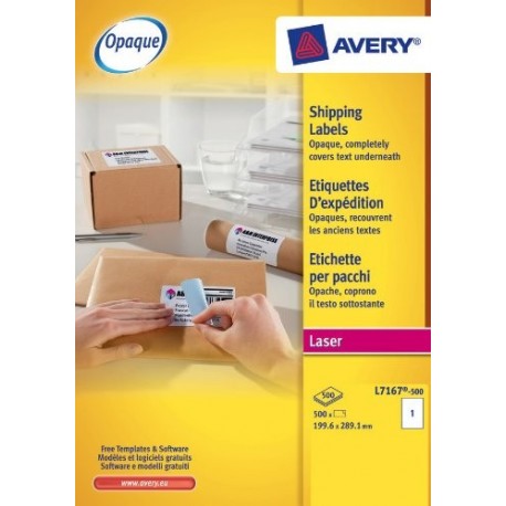 Avery BlockOut Shipping Labels