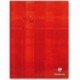 Clairefontaine 69342C - Cuaderno cosido Lomo de tela A4 MAXI cuadriculado 5x5 de 192 páginas, 1 unidad [colores surtidos]