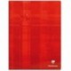 Clairefontaine 69342C - Cuaderno cosido Lomo de tela A4 MAXI cuadriculado 5x5 de 192 páginas, 1 unidad [colores surtidos]