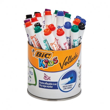 BIC KiDS Mini VELLEDA - Rotuladores Bote de 24 