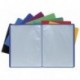 Exacompta 8582E - Carpeta de 80 fundas PVC, A4, color azul