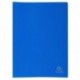 Exacompta 8582E - Carpeta de 80 fundas PVC, A4, color azul